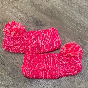Crochet 🧶 Pom Pom slippers